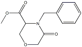 Methyl 4-Benzyl-5-oxomorpholine-3-carboxylate Chemical Structure