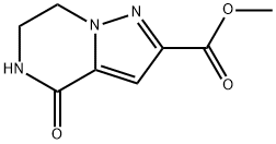 Methyl 4，5，6，7-tetrahydro-4-oxopyrazolo[1，5-a]pyrazine-2-carboxylate Chemical Structure