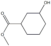 Methyl 3-Hydroxycyclohexanecarboxylate Chemical Structure