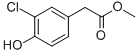 methyl 3-chloro-4-hydroxyphenylacetate Chemical Structure