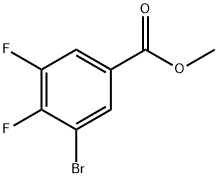 Methyl 3-bromo-4，5-difluorobenzoate Chemical Structure