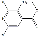 Methyl 3-Amino-2，6-dichloroisonicotinate Chemical Structure