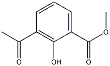 Methyl 3-Acetyl-2-hydroxybenzoate Chemical Structure