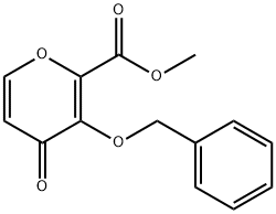 Methyl 3-(benzyloxy)-4-oxo-4H-pyran-2-carboxylate التركيب الكيميائي