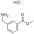 Methyl 3-(Aminomethyl)benzoate Hydrochloride Chemical Structure