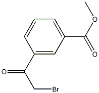 Methyl 3-(2-Bromoacetyl)benzoate Chemical Structure