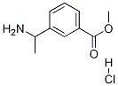 Methyl 3-(1-Aminoethyl)benzoate Hydrochloride Chemical Structure