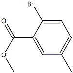 Methyl 2-bromo-5-methylbenzoate Chemical Structure