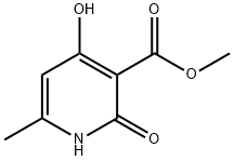 Methyl 2，4-dihydroxy-6-methylnicotinate Chemical Structure