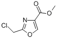 Methyl 2-(chloromethyl)oxazole-4-carboxylate Chemische Struktur