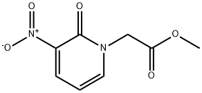 Methyl 2-(3-nitro-2-oxopyridin-1(2H)-yl)acetate Chemical Structure