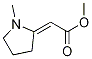 Methyl 2-(1-Methyl-2-pyrrolidylidene)acetate Chemical Structure