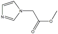 Methyl 2-(1-Imidazolyl)acetate 化学構造