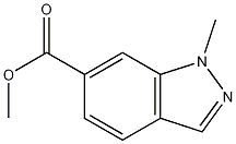 Methyl 1-methyl-1H-indazole-6-carboxylate Chemical Structure