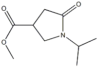 Methyl 1-Isopropyl-2-oxopyrrolidine-4-carboxylate Chemical Structure