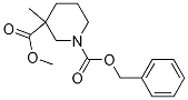 Methyl 1-Cbz-3-methylpiperidine-3-carboxylate Chemical Structure