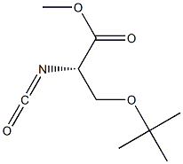 Methyl (S)-(+)-2-Isocyanato-3-tert-butoxypropionate Chemische Struktur