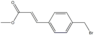 Methyl (E)-4-(Bromomethyl)cinnamate 化学構造