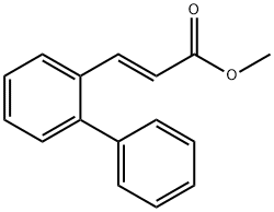 methyl (E)-3-([1，1'-biphenyl]-2-yl)acrylate Chemical Structure