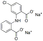 Lobenzarit Disodium Salt Chemical Structure