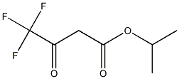 Isopropyl 4，4，4-Trifluoroacetoacetate Chemical Structure