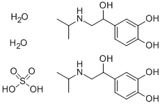 Isoprenaline sulfate Chemical Structure