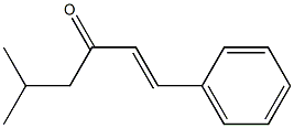 Isobutyl Styryl Ketone Chemische Struktur