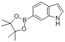 Indole-6-Boronic Acid Pinacol Ester Chemical Structure