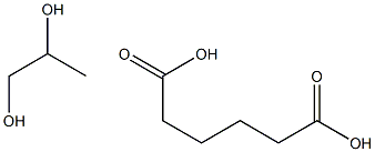 Hexanedioic acid， polymer with 1，2-propanediol التركيب الكيميائي