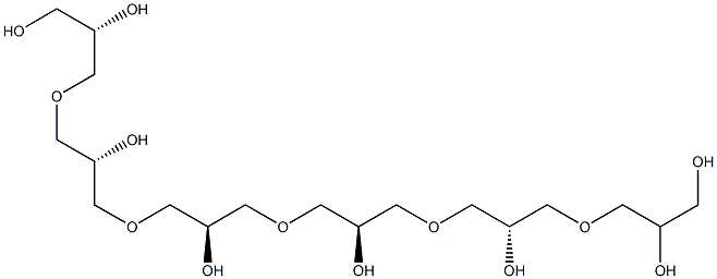 hexaglycerol التركيب الكيميائي