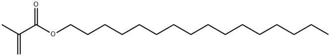 Hexadecyl Methacrylate 化学構造