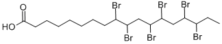 Hexabromostearic Acid Chemical Structure