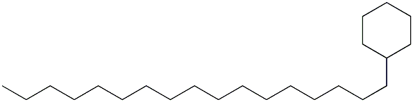 Heptadecylcyclohexane Chemische Struktur