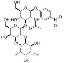 H type 1 β-pNP Glycoside Chemical Structure