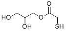 Glycerol monomercaptoacetate Chemische Struktur