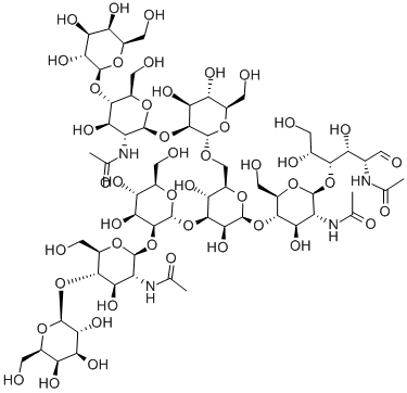 G2 Glycan التركيب الكيميائي