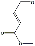 Fumaraldehydic Acid Methyl Ester Chemische Struktur