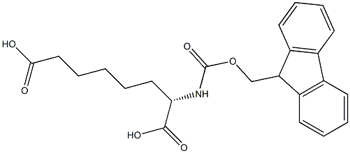 Fmoc-L-alpha-aminosuberic acid Chemische Struktur