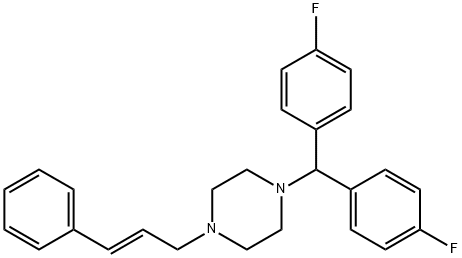 Flunarizine 化学構造