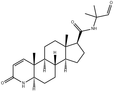 Finasteride Carboxaldehyde Chemical Structure