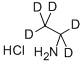 ethyl-D5-amine hydrochloride Chemical Structure