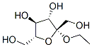 Ethyl β-D-fructofuranoside Chemical Structure