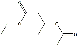 Ethyl DL-3-Acetoxybutyrate Chemical Structure