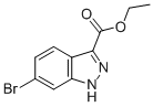 Ethyl 6-bromo-1H-indazole-3-carboxylate التركيب الكيميائي