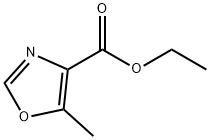 Ethyl 5-methyloxazole-4-carboxylate 化学構造