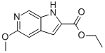 Ethyl 5-methoxy-1H-pyrrolo[2，3-c]pyridine-2-carboxylate Chemical Structure