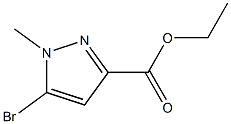 Ethyl 5-Bromo-1-methylpyrazole-3-carboxylate التركيب الكيميائي