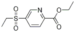 Ethyl 5-(Ethylsulfonyl)pyridine-2-carboxylate Chemische Struktur