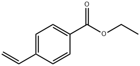 Ethyl 4-Vinylbenzoate 化学構造