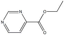 Ethyl 4-Pyrimidinecarboxylate Chemische Struktur